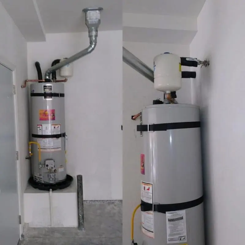 50 Gallon Bradford White Gas Water Heater Installation