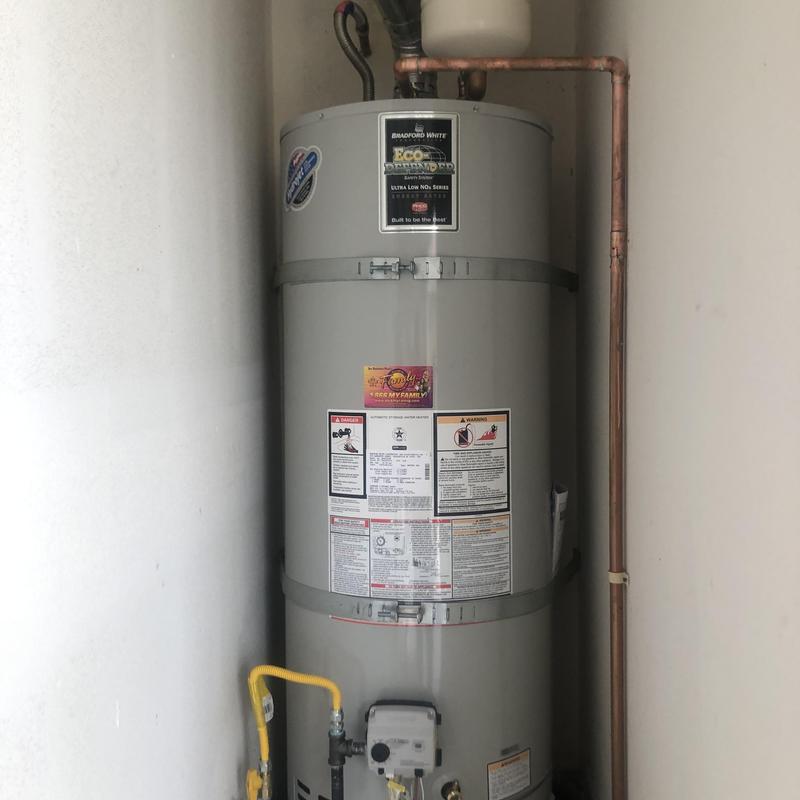 Bradford White 50 Gallon Gas Water Heater with Upgrades