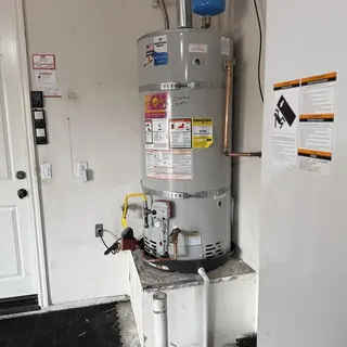 75 Gallon Propane Water Heater with Expansion Tank