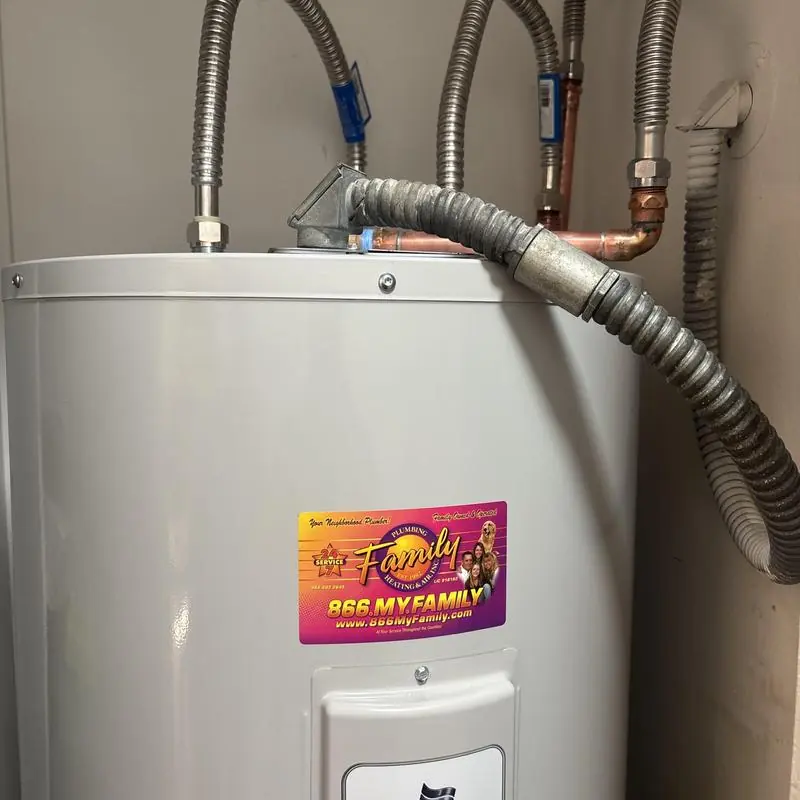 Bradford White 40 gallon electric water heater installation