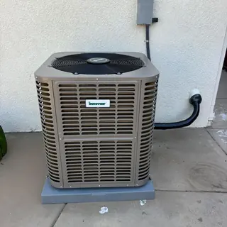 Innovair 4-ton air conditioner unit installed outdoors