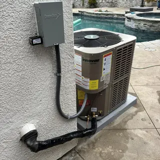 Innovair 5-ton HVAC outdoor unit with new ductwork