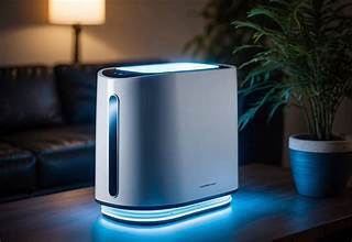 A UV air sanitizer